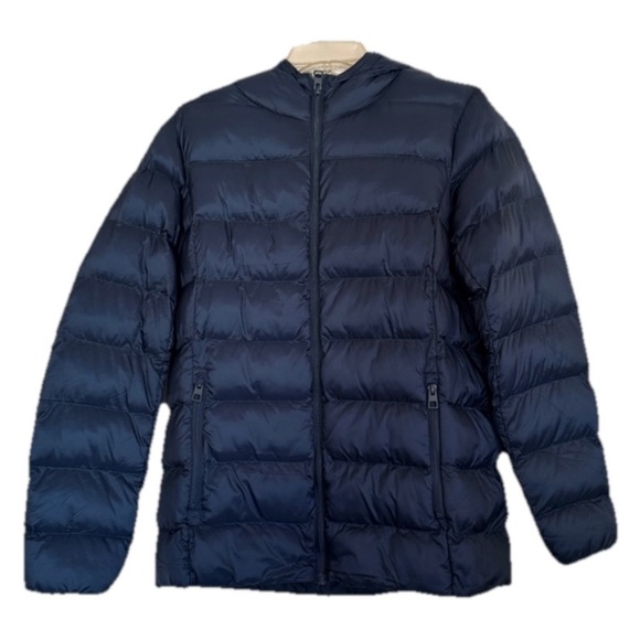 32 Degrees Jackets & Blazers - NWT Women’s Lightweight Poly-fill Packable Hooded Jacket.  Moonlit Ocean. Medium
